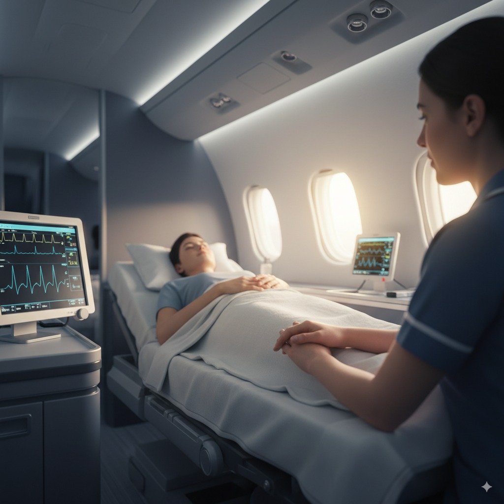 Bed-to-Bed Medical Transport — Angel Flights LLC